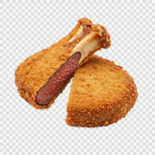beef-chap-cutlet-bone-golden-fried-transparent-png