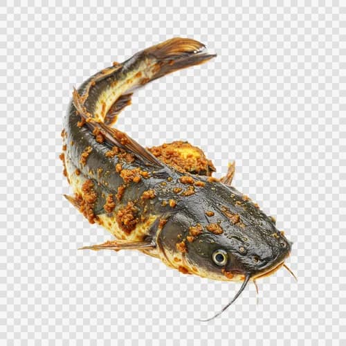 マグルフィッシュ（ウォーキングキャットフィッシュ）カレー透明PNG - 無料ダウンロード