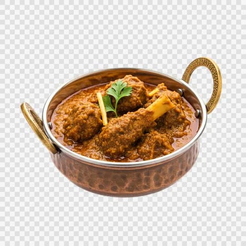 Mutton Bhuna Curry Sec Épicé Karahi PNG Transparent