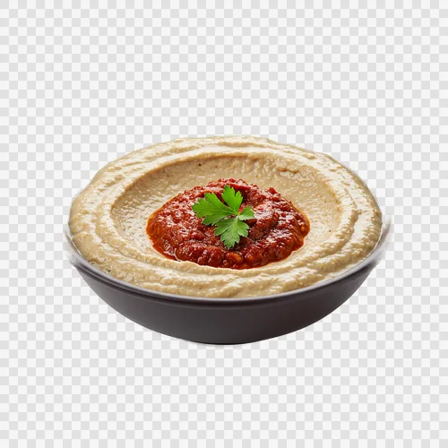 Moutabal Saoudien Fumé d'Aubergine Rôtie Transparent PNG