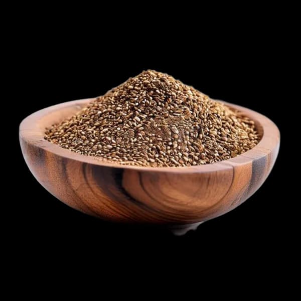 10. Ultra Realistic Cumin Seed Whole Form And Ground Powder Displayed Together I