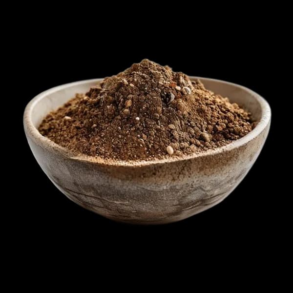147. Ultra Realistic Nigella Seed Whole Form And Ground Powder Displayed Togethe
