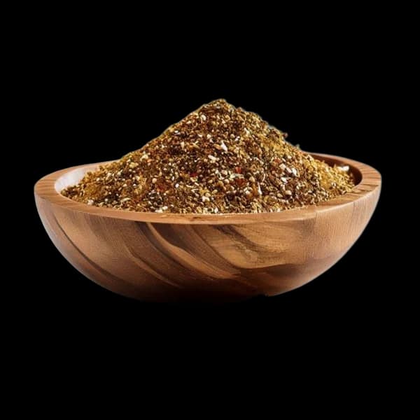Garam Masala Siêu Thực: Nguyên Hạt & Bột Trong Bát Gỗ 8K HD