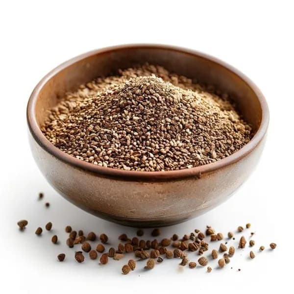 34. Ultra Realistic Anise Seed Whole Form And Ground Powder Displayed Together I