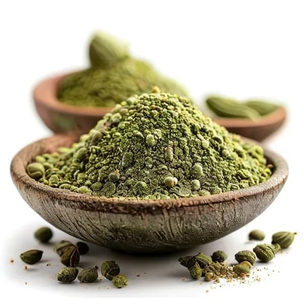 Cardamomo Verde Ultra Realistico - Intero e in Polvere 8K HD