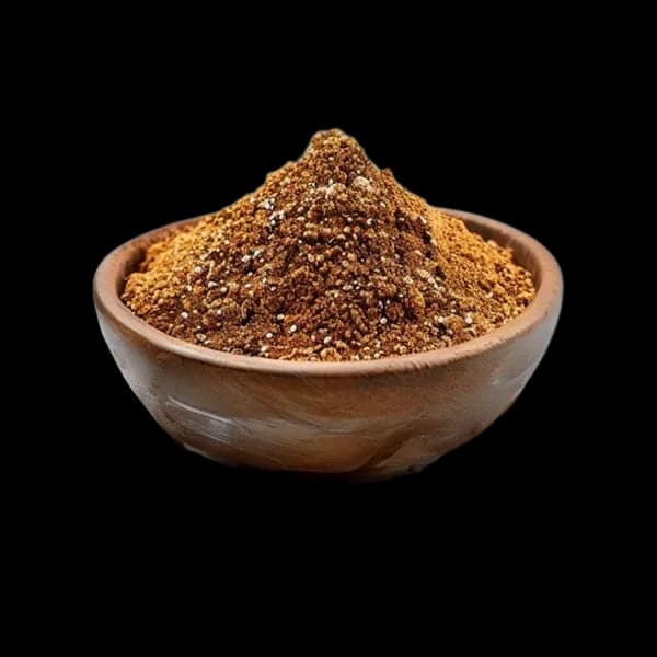 7. Ultra Realistic Clove Whole Form And Ground Powder Displayed Together In Cera