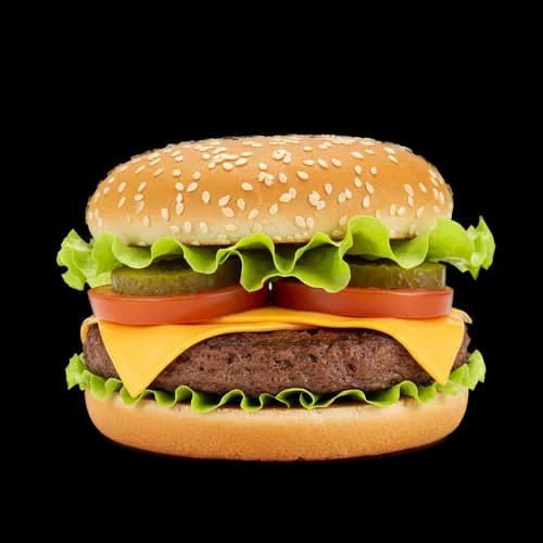 Klassischer Amerikanischer Cheeseburger Transparent - PNGraft Kostenloser Downlo