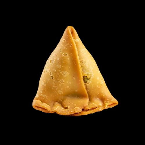 Knusprige Samosa: Indisches Street Food mit Kartoffeln und Erbsen