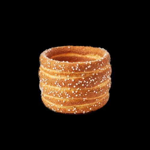 Tschechischer Trdelník Baumstriezel Zucker Zimt Transparent PNG