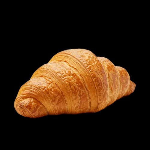 Französisches Croissant Transparent PNG - Frische Bäckerei Goldene Schichten