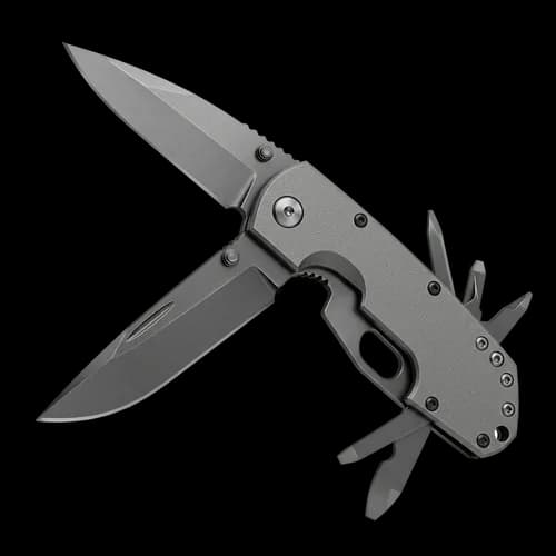 Couteau de Poche Métallique Multi-Outils PNG - Téléchargement Gratuit