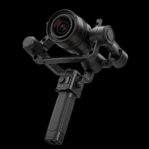 Professional camera gimbal stabilizer for smooth video filming