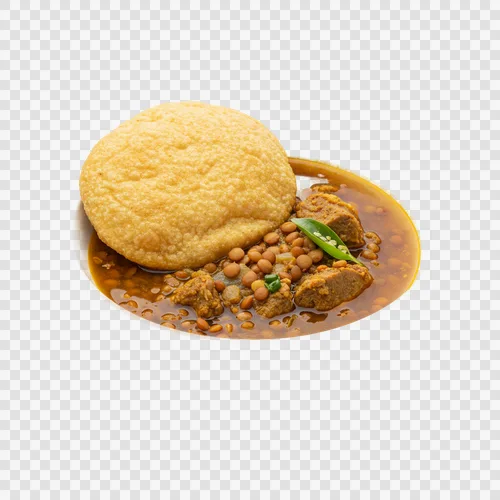 Halim Sopa Grossa de Lentilha e Carne Comida de Rua de Bangladesh PNG Transparen