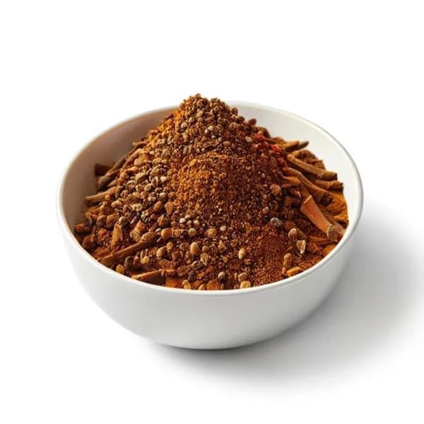 Professional Ecommerce Product Image Of Long Pepper Whole And Powder Form In Bow
